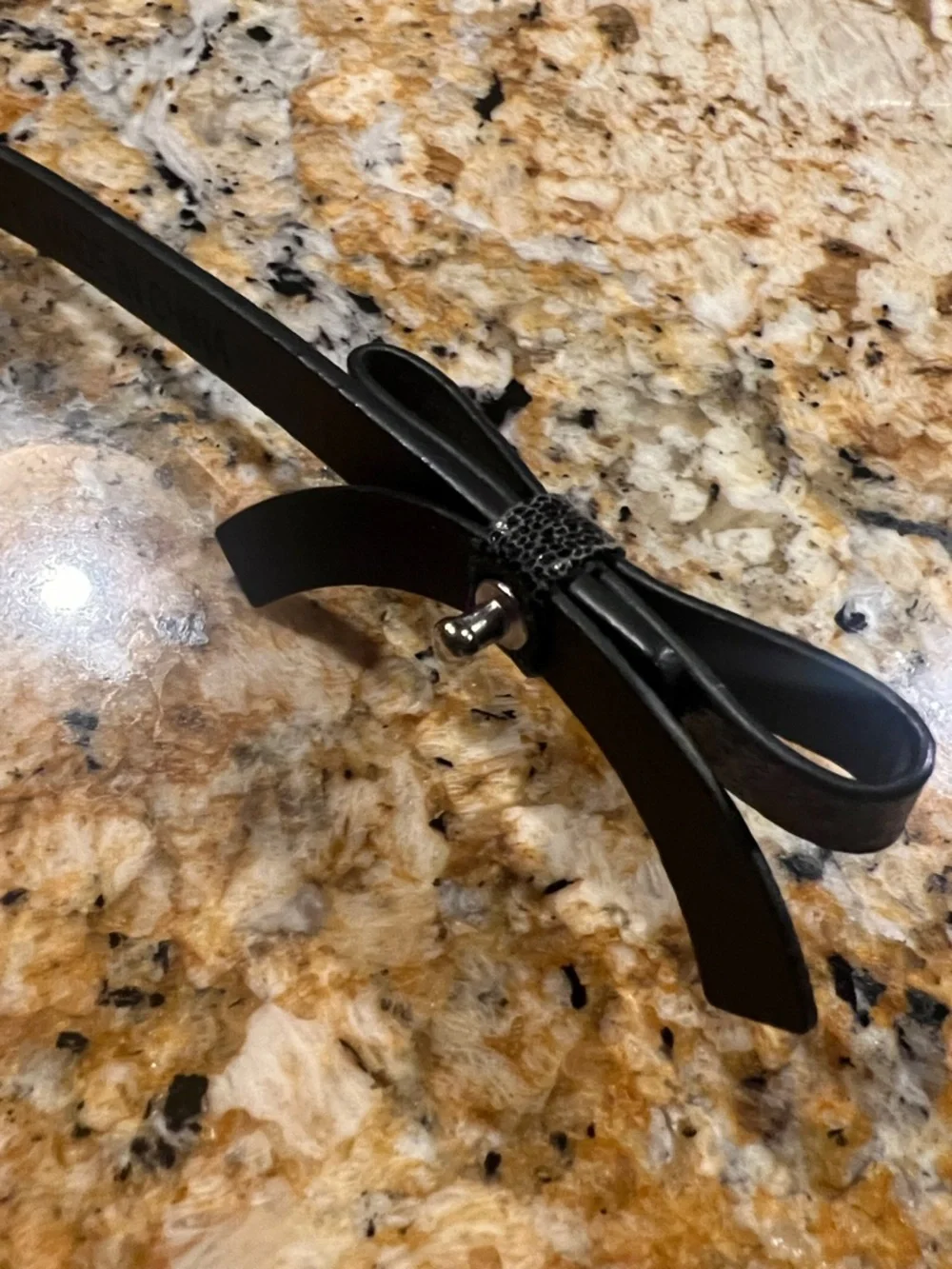 Old Navy Black Girls' Skinny Belt with Bow
